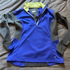Columbia Royal Blue Jacket with Gray Logo